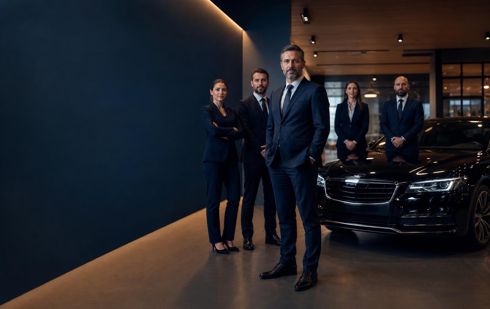 Formateur professionnel enseignant à un petit groupe de futurs chauffeurs Taxi et VTC dans une salle de formation lumineuse